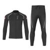 Ensemble Combinaison Néoprène 1.5mm Hommes Femmes Manches Longues Haut Pantalon Protection UV Chaleur Snorkeling Plongée Surf
