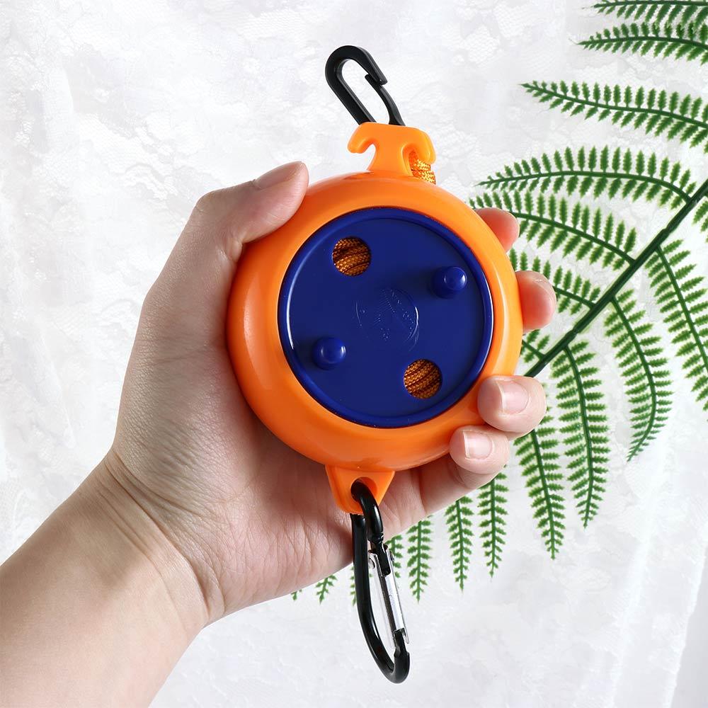 Tent Accessories Retractable Insolation Rope Clothesline Skid Resistance Rope Windproof Clothesline