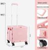 Portable Stair-Climbing Trolley: Folding Cart for Groceries, Camping, and Outdoor Use