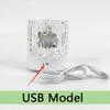 LED wiederaufladbare USB-Umgebungstischlampen RGB Water Wave Desktop dekorative Lampe