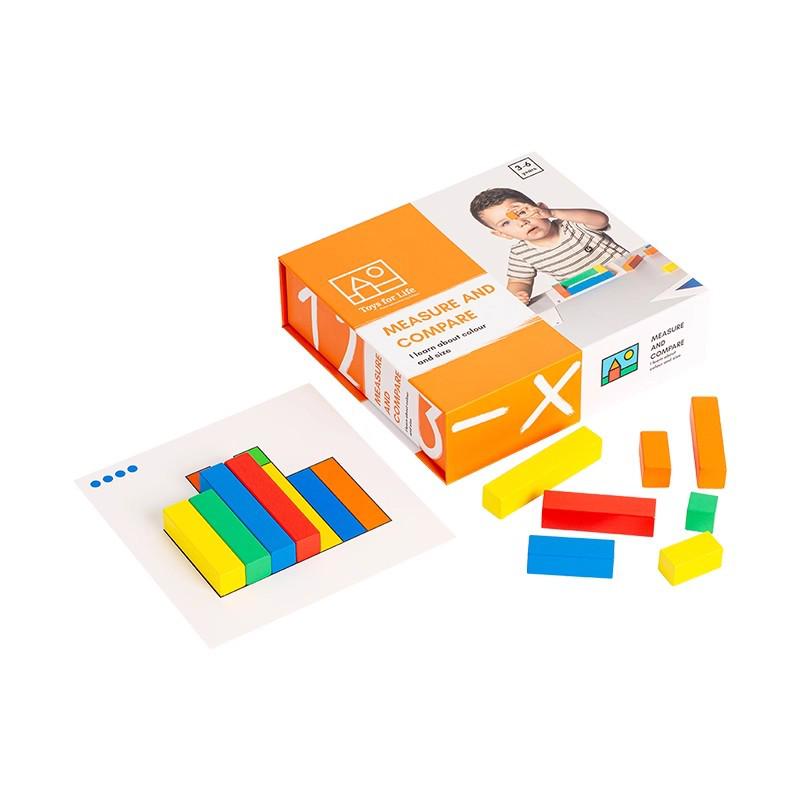 TFL Kids  Math & Geometry Building Blocks: Early Education Length Comparison Game