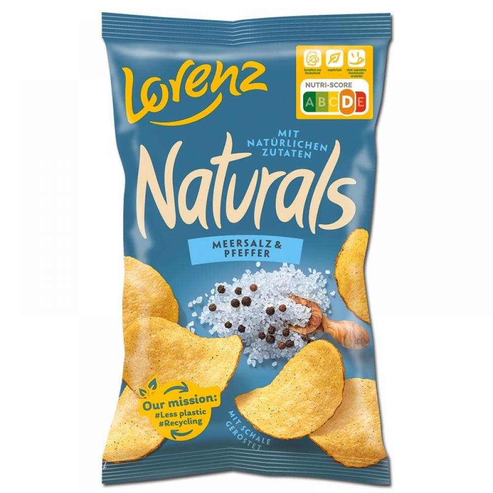 Patatine Lorenz Naturals Sale e Pepe 95G