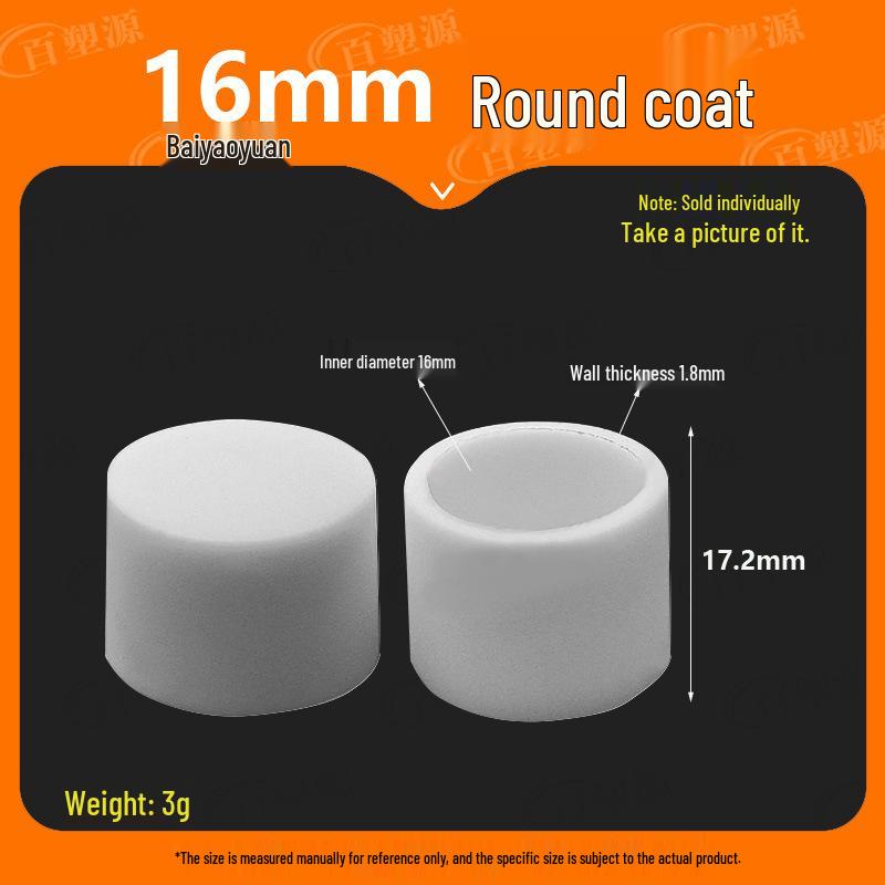 Rutschfeste Gummihülle für Tisch- und Stuhlbeine – Schutzpolster und Hockerfußabdeckung