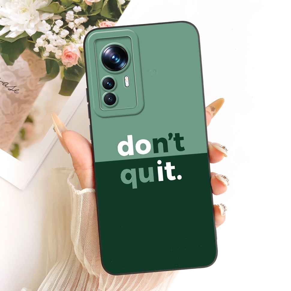 For Xiaomi Mi 12T Case 22071212AG Simple Style Popular Print Silicone Back Cover For Xiaomi Mi 12t Phone Cases Bumper