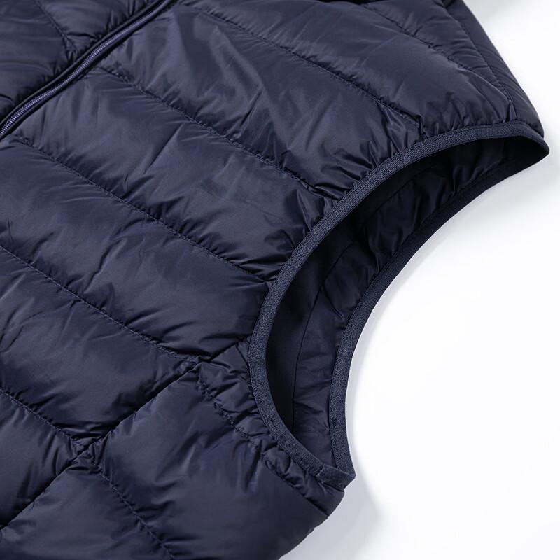 Xuezhongfei Men's Down Vest Stand-Collar Winter Jacket