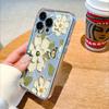 Butterflies on White Camellia lucency Phone Case for IPhone 14 15 16 13 12 11 17 Pro Max 12 13 Mini Soft Cover