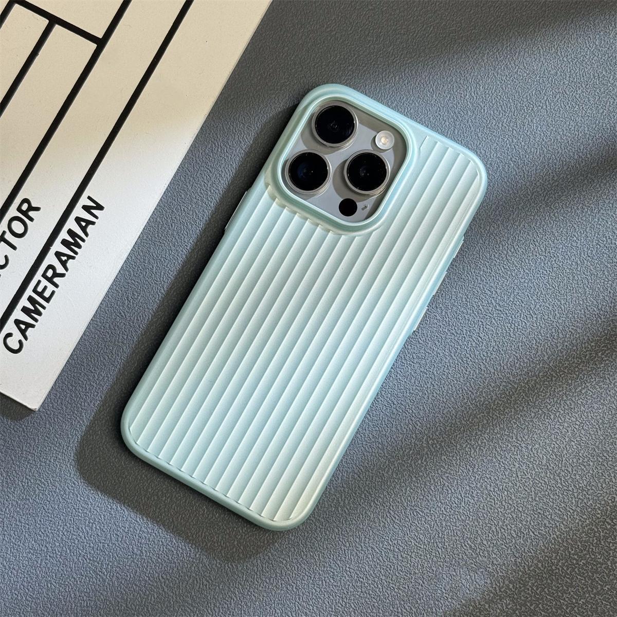 

Corrugated Metal Paint Hard Case for Apple iPhone 13-16, Year of the Horse Design 16