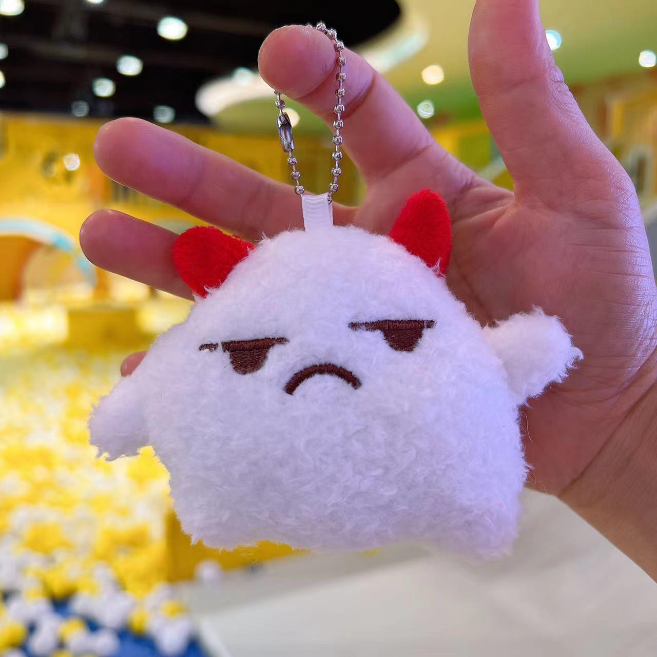 

Милый маленький брелок-кукла в виде коровы - Плюшевая игрушка-подвеска Тряпичная кукла Мягкая игрушка Подарок 10cm