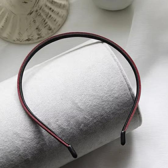Headband Anti-Slip Plastic Thin Hair Hoop with Curved Design Stable Fit No Pressure Makeup Hair Hoop Hair Accessory