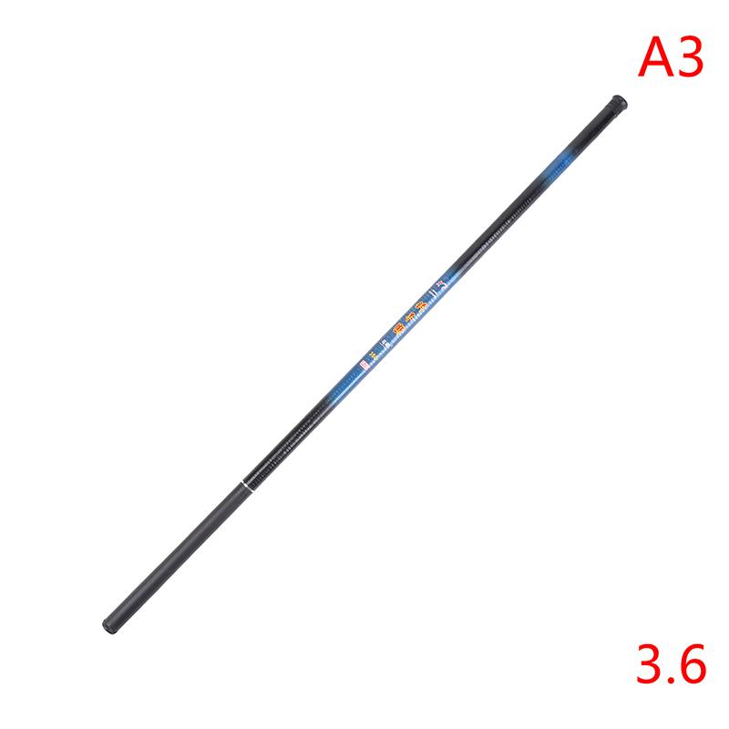 Vara de Pesca Telescópica para Rocha Fibra de Vidro 2.1/2.7/3.6/4.5/5.4/6.3/7.2M Vara de Pesca Spinning Vara Alimentadora de Carpa Vara de Surf Spinning