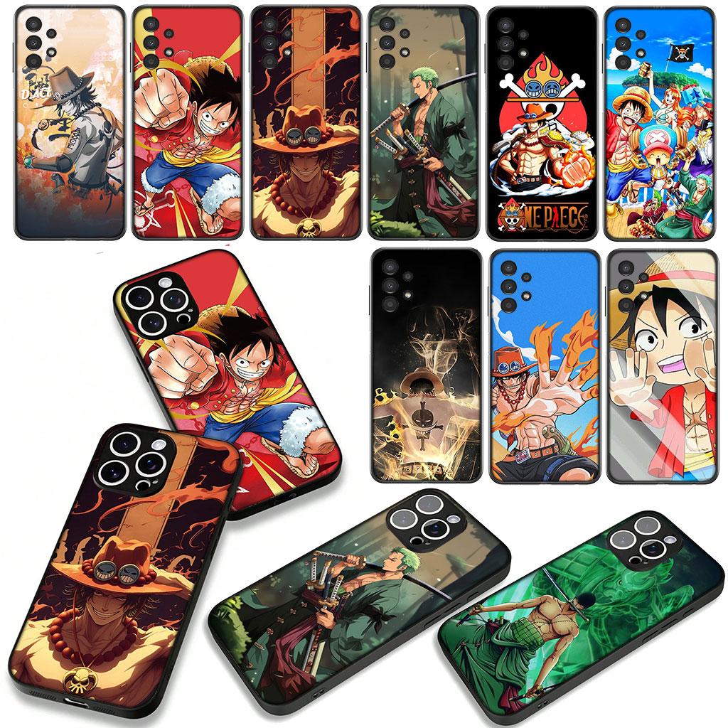 Luffy Zoro One Pieces Ace Phone Cover for Apple iPhone 17 16 11 Pro XS Max XR 6 7 8 Plus 16E SE 2020 Air 5 SE2 Case
