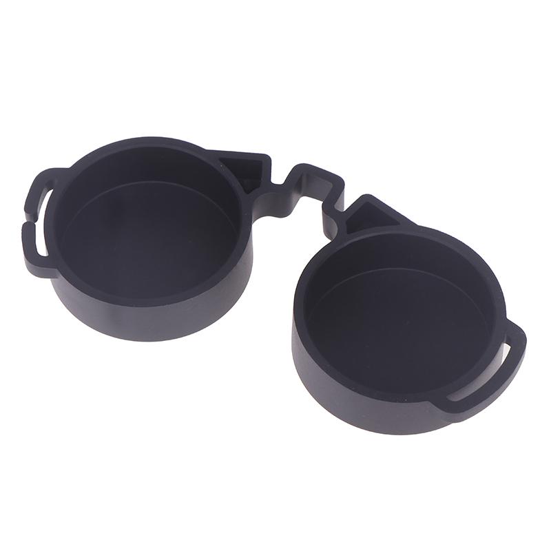 Ochranné gumové krytky objektivu dalekohledu 42 mm/50 mm Kryt okulárové čočky dalekohledu Kryt teleskopu Ochrana čočky