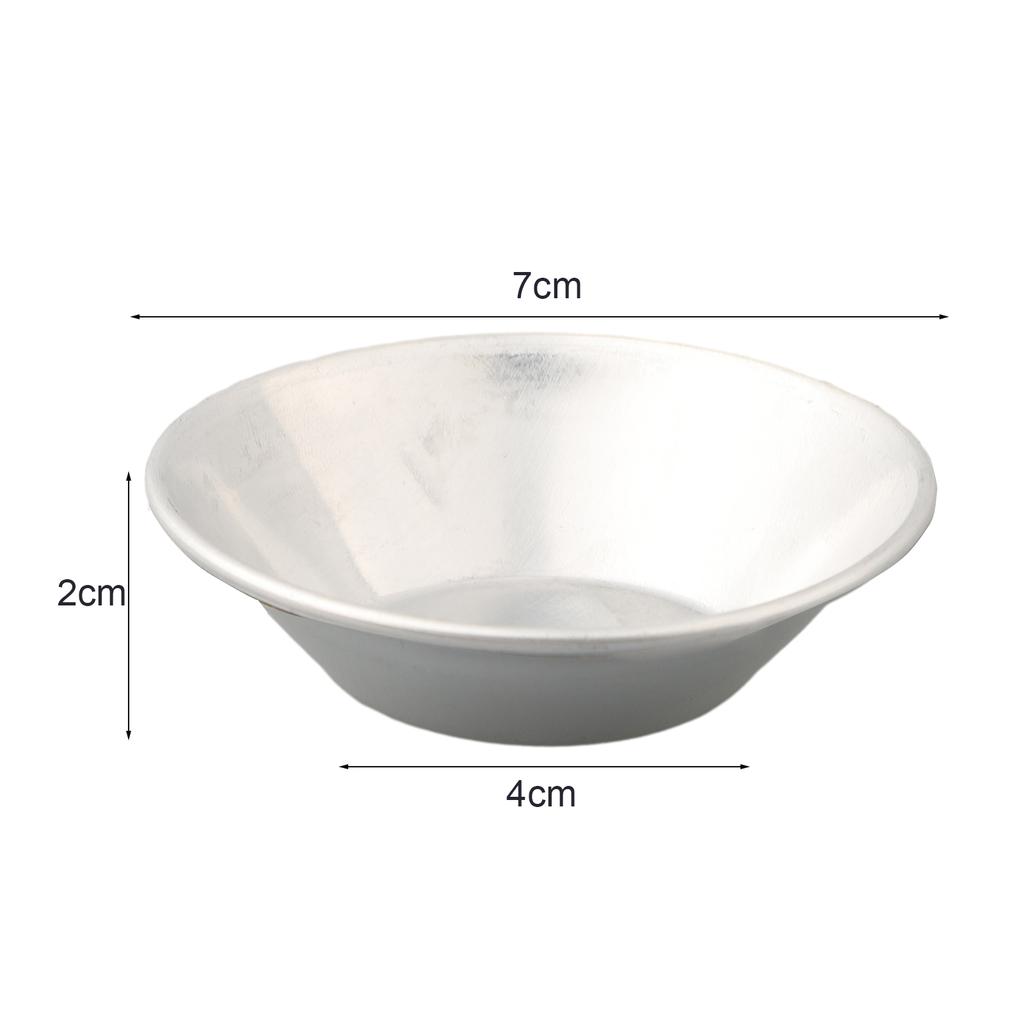 10pcs 7x4x2cm Bakeware For Egg Tart  For Mold Hot Baking Tools Cupcake Cake Cookie Pudding  Aluminum Kitchen Accessories Tools