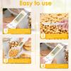 LCD Digital Spoon Scale 500g/0.1g High Precision Electronic Measuring Spoon with 2 Replaceable Spoon Heads Kitchen Gadgets