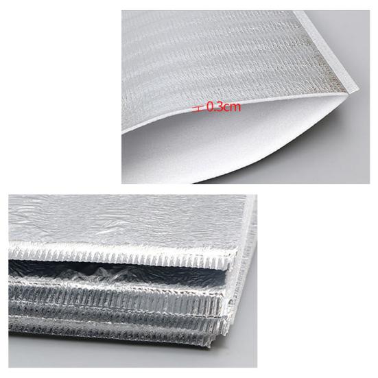 20Pcs Lunch Bag Thermal Insulation Aluminum Foil Disposable Food Delivery Pouch