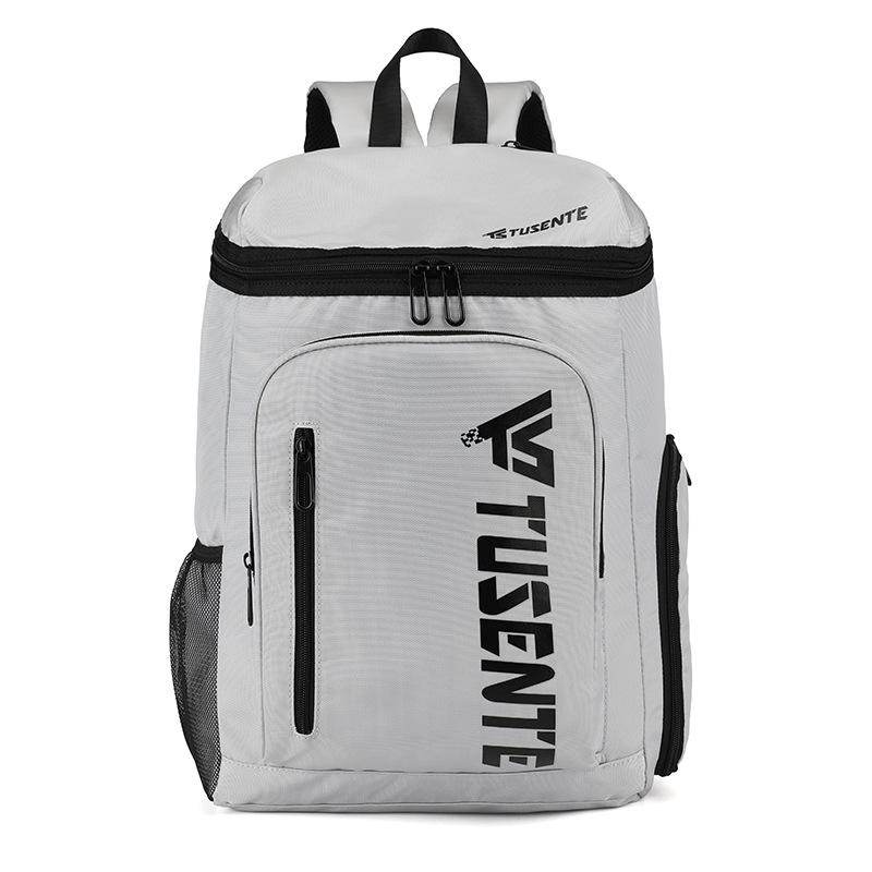 Unisex Lightweight Badminton Racket Bag with Shoe Compartment & Laptop Pocket - Large Capacity for Short-Distance Outdoor Travel