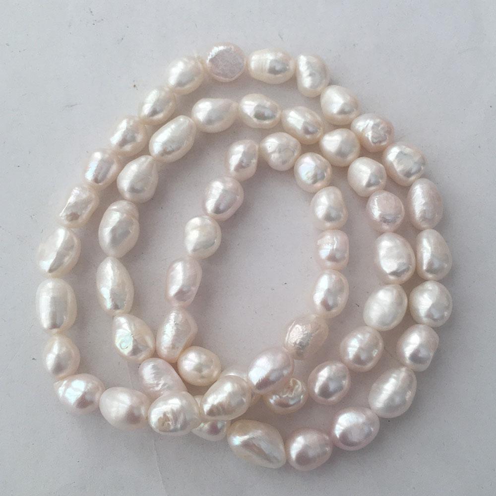 24 Inch Hair Band Custom Elastic New Women 8.3-9.3 Mm Baroque Handmade Natural Freshwater Pearl Hair Bands Wholesales Price
