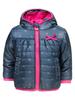 Girls' Navy Blue Lief Hooded Jacket