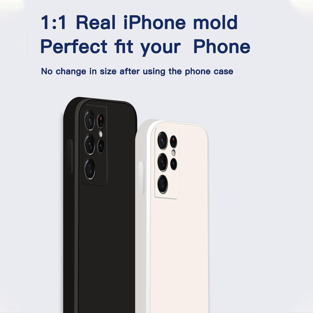 Square Candy Silicon Phone Case For Xiaomi Redmi Note 11 10 11S 9S 9 Pro Max 8 7 Pro 9T Mi 11 Lite POCO X3 M3 F3 Slim Soft Cover