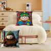 E-Eric Theodore Cartman Kissen Geschenk Heim Büro Dekoration Schlafzimmer Sofa Auto Kissenbezug Hülle 45x45