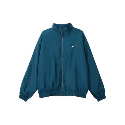 Erkek Solo Swoosh Saten Bomber Ceket Lacivert DN1267-460