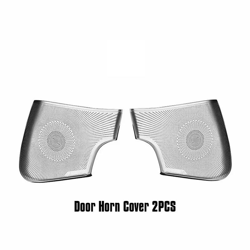 Car Door Speaker Mesh Cover For Mercedes-Benz 2011-2012 R172 SLK 200 2016- W197 SLC 300 260 Interior Modified