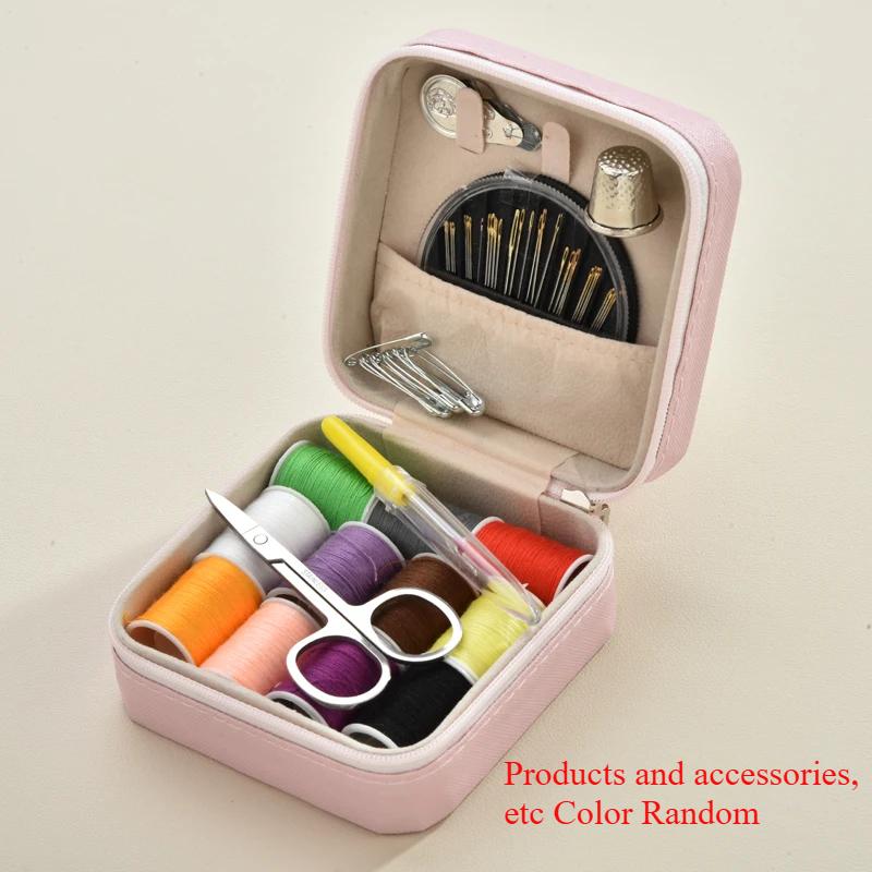 New Portable Multifunctional Sewing Box for Home DIY Hand Sewing Tool Kit Quilting Stitching Embroidery Thread Accessories