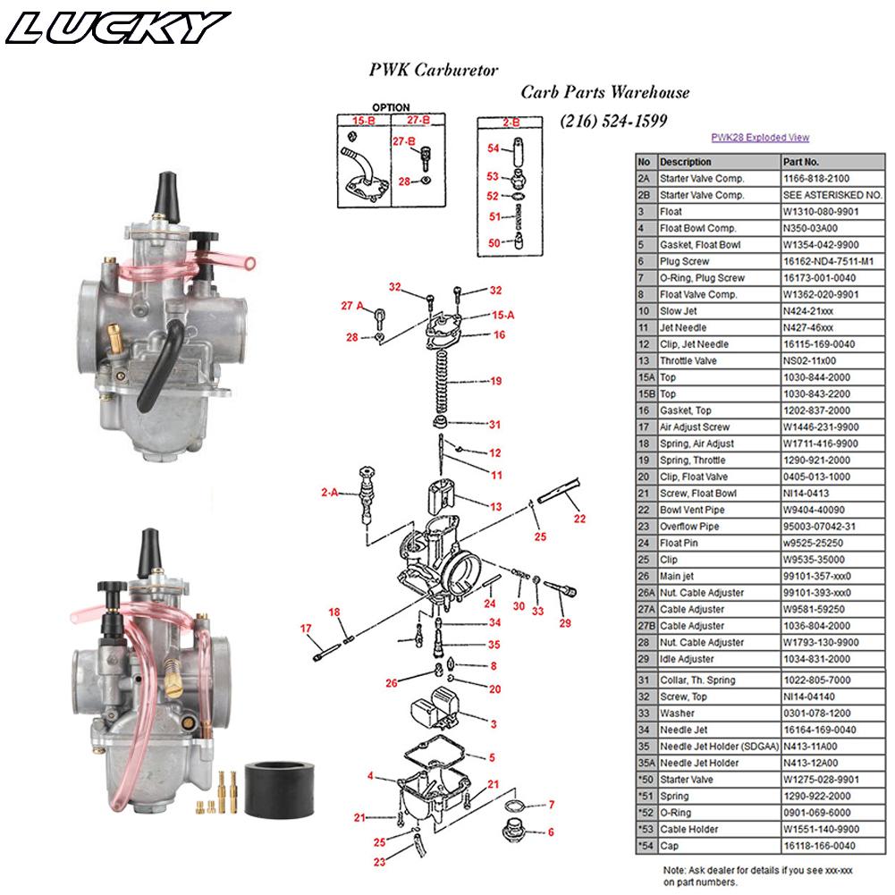 PWK 21 24 26 28 30 32 34mm Mit Power Jet Vergaser Für OKO 2T 4T Motorrad Carb für Dirt Bike Pit Bike Scooter ATV Quad UTV