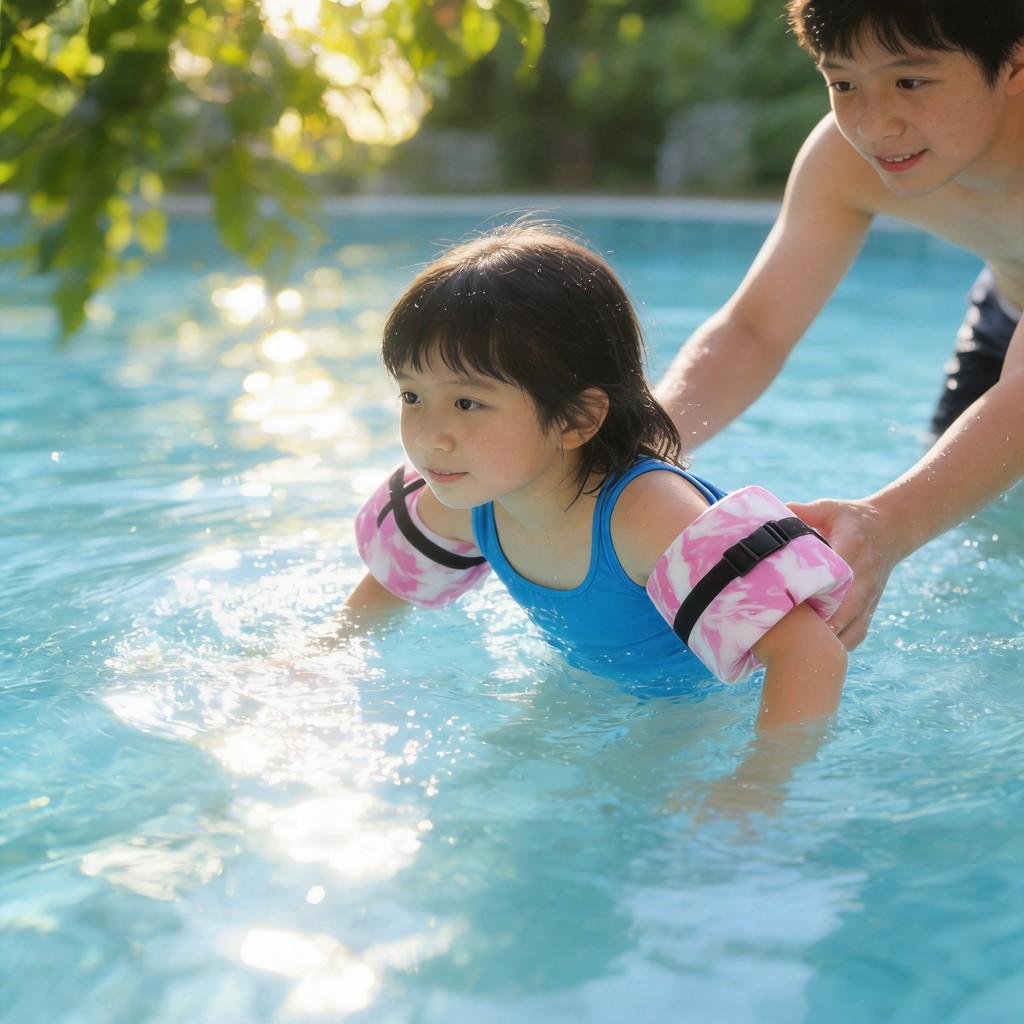 Eva Children Swim Arm Bands For Water Safety And Training