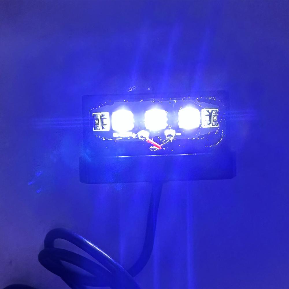 1pcs Motorcycle License Plate Light LED 12V Decorative Lamp Universal For Honda Kawasaki Yamaha Suzuki Little Monkey Waterproof