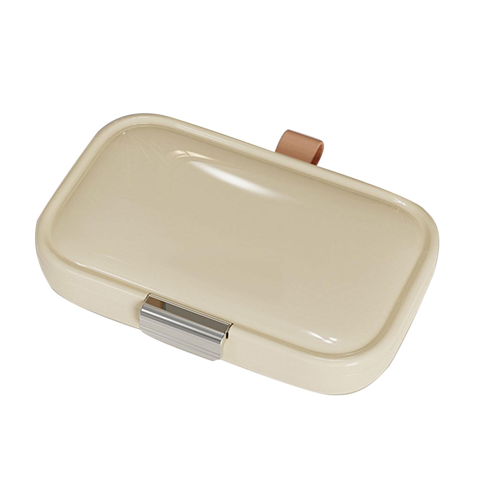 

Органайзер для лекарств Портативный 7-дневный Герметичный Большой Вместимости Маленький Контейнер для Лекарств для Путешествий Бизнеса S белый