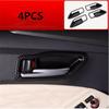 For Toyota Avalon 2019-2021 4PCS Carbon Fiber Inner Door Handle Bowl Cover Trim