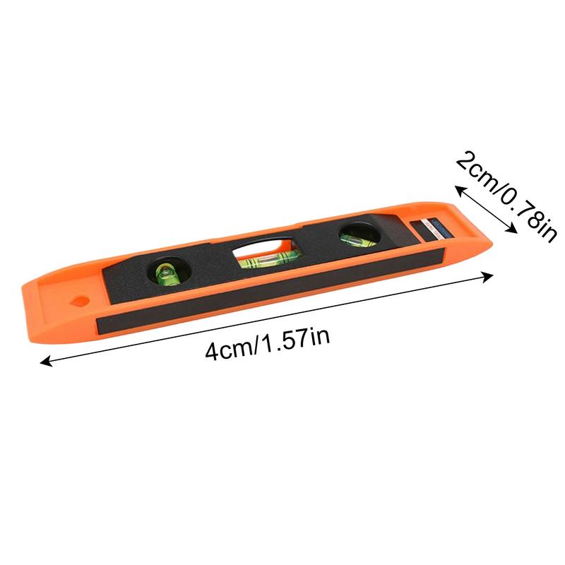 Leveler Tool Magnetic Ceiling Leveling System Vertical Horizontal Balanced Ruler Portable For Home Plumbing Floor Tile Cabinetry