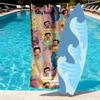 Sexy Doll Print Beach Towel Design, Soft, Lightweight. for Home Bathroom, Spa, Pool, Yoga, Surfing, Camping, Gift for Family, Friend