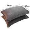 Velvet Pillow Cover 48*74cm Pillow Core Protection Comfortable Pillowcase  Autumn/Winter
