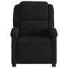 Relaxation Armchair Black Velvet