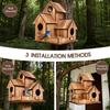 Incubation Box Bird Breeding Box Thickened Hanging Birdhouse Wooden Bird House  Backyard