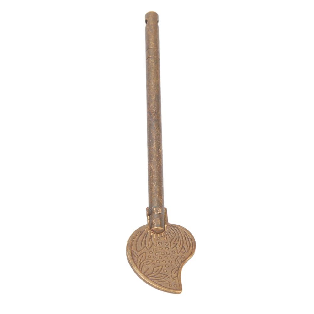 2 Stück 11cm Schrankschlüsselriegel Messing Kastenriegel Verriegelungsstift Antiker Türriegel Verriegelungsstift Schranktür