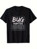 1pc, BU Hunter and Keyboard Software Test Engineer Gift Men's T-shirt