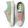 Converse One Star Pro Corduroy Comfort Trend Low-Top Espadrilles Unisex Green Pink