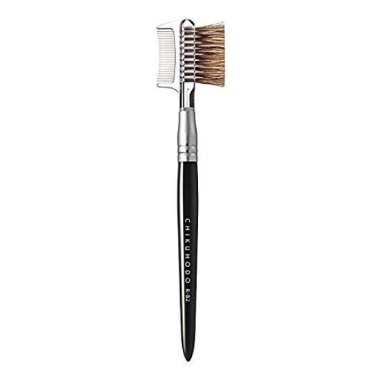 

Kumano Brush Chikuhodo Regular Series Brush Comb Brush Horse Black Line Makeup Brush (Makeup Brush) & R-B2 чорний