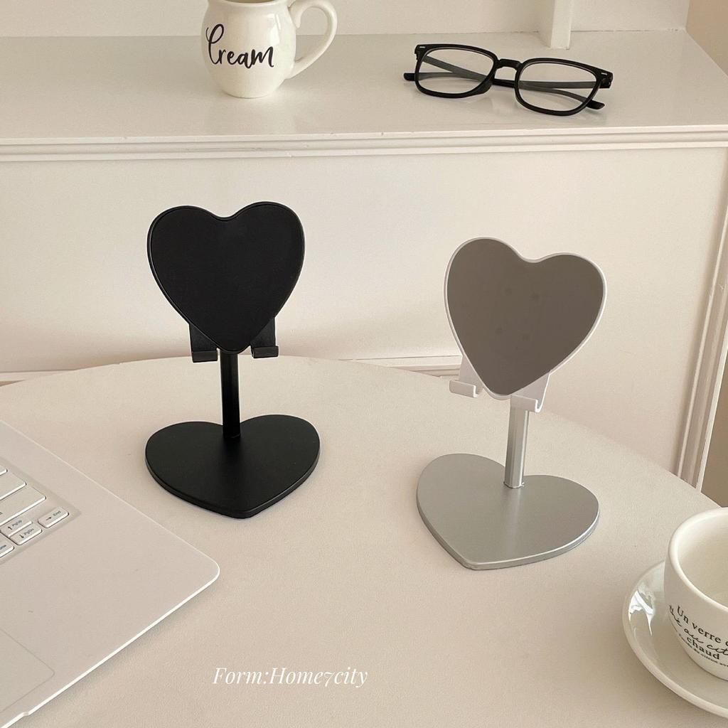 Heart-Shaped Adjustable Phone & Tablet Stand for Binge-Watching & Streaming
