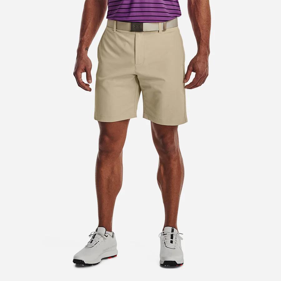 Men's Shorts Under Armour Iso Chill Airvent Casual Shorts Men's Beige