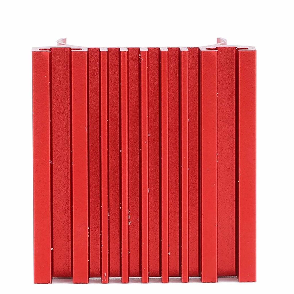 Aluminum Alloy RC Heat Sink for 180 Brushed Motor 20mm Upgrade Part Motor Cooling Fan for 1 18 RC Cars Red