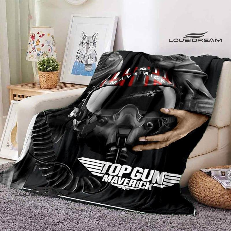 Classic Movie Top Gun Blanket Children's warm and beautiful blanket soft and comfortable blanket birthday gift