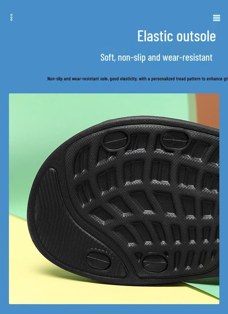 2026 Boys' Trendy Summer Sandals: Stylish Beach & Sport Shoes for Students