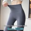 Women's Gray Barbie Yoga Pants - Fleece-Lined, Thick, Tight Leggings for Autumn/Winter 2025