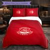 Biancheria da letto a tema Aberdeen FC Set 3 Pezzi Copripiumino Biancheria da letto Decorativa Per Stanza Adolescenti Decorazione Casa