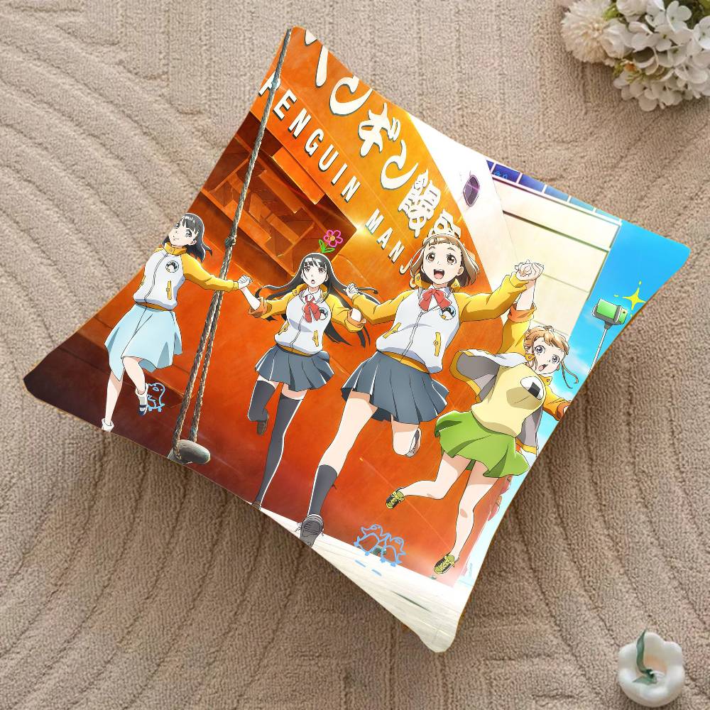 A Place Further Than The Universe Anime Pillow Case Home Decor Throw For Sofa Bed Car Room Decor Gift Idea