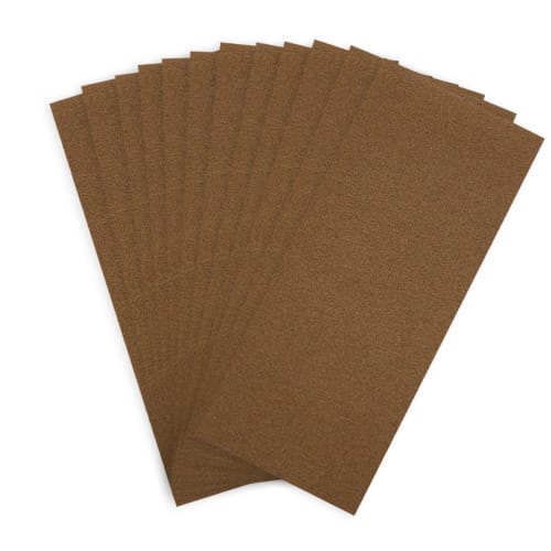 Bigman BYS-150 Sandpaper, Made in Japan, #150, 12-Piece Set, Sander Compatible, Sandpaper for Polishing